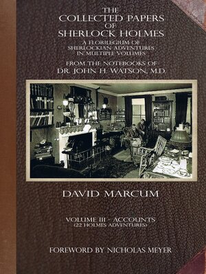 cover image of The Collected Papers of Sherlock Holmes, Volume 3